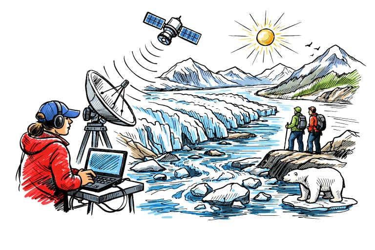 Alaska Glaciers Experience Extended Melting Due to Climate Change