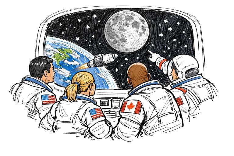 Artemis II astronauts prepare to leave Earth’s orbit and head towards the moon