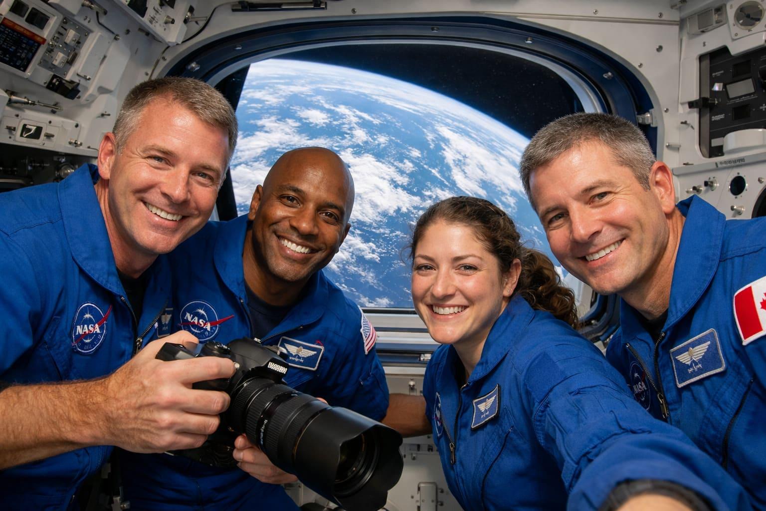 Artemis II crew now halfway to Moon as they take 'spectacular' image of Earth