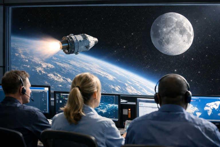 Artemis II Orion performs TLI Burn — Now headed to the Moon