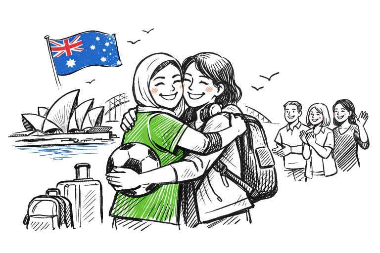 Australia Welcomes Two More Members of Iranian Women’s Football Team with Asylum