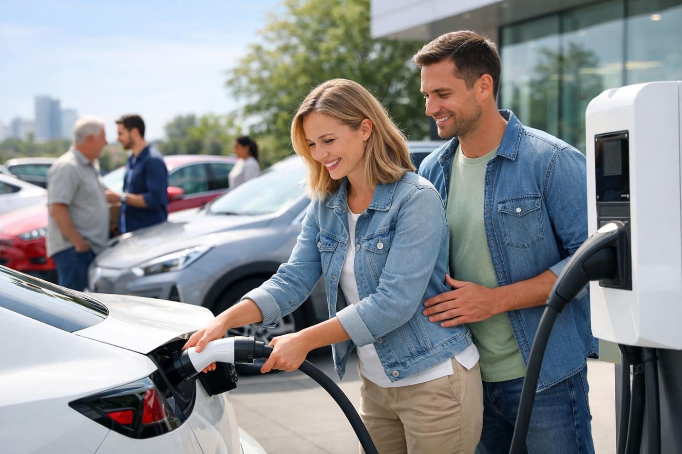 Australians buy record number of new EVs – as it happened