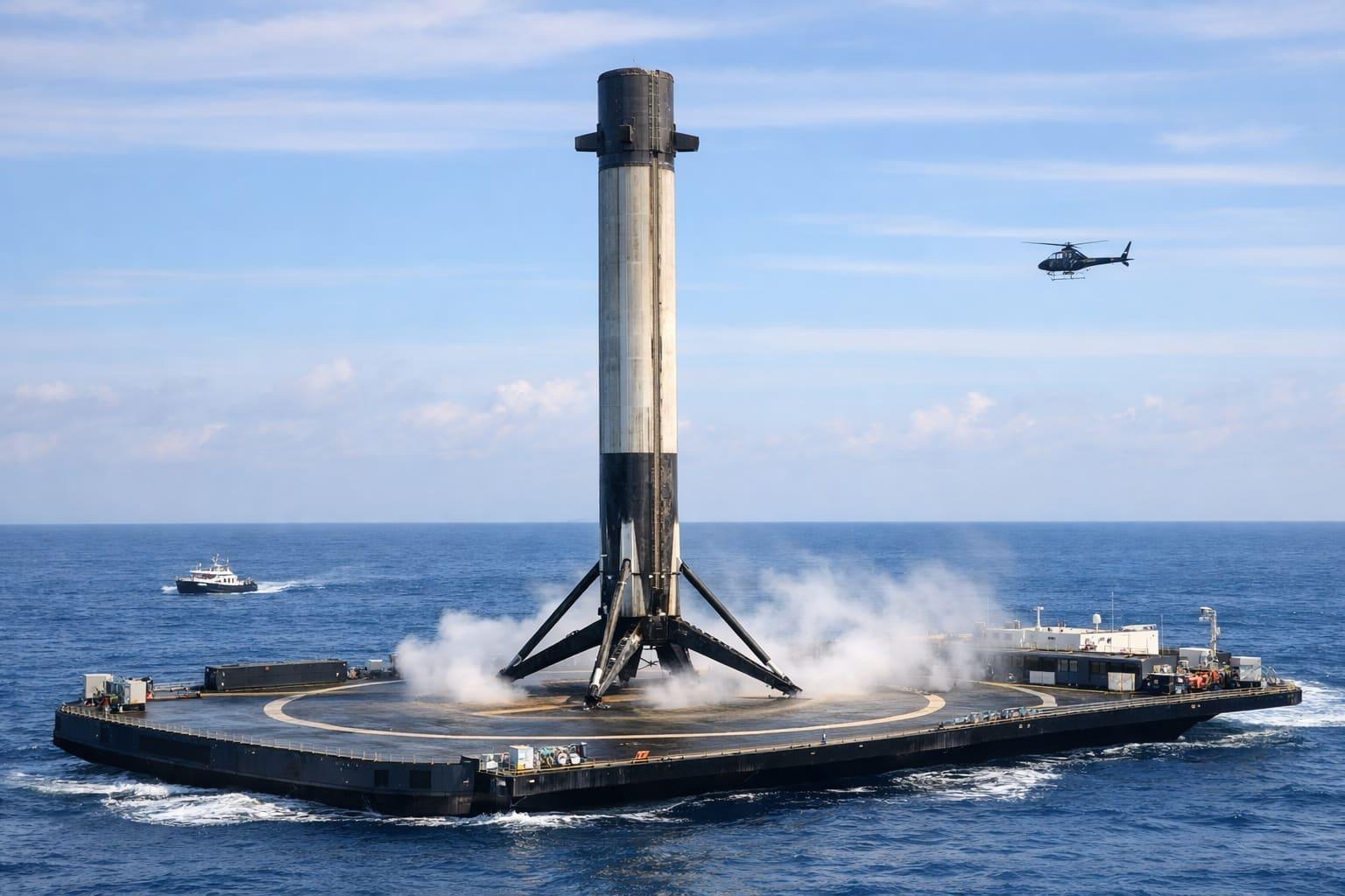 Blue Origin reuses New Glenn booster for the first time in Florida launch