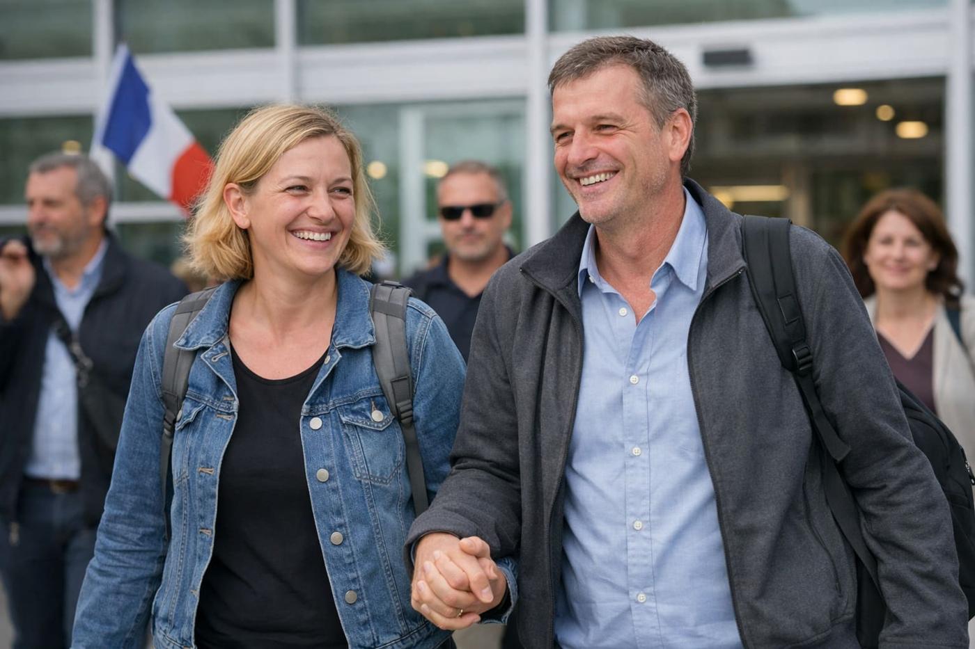 Cécile Kohler and Jacques Paris, French Couple Held in Iran, Are Free