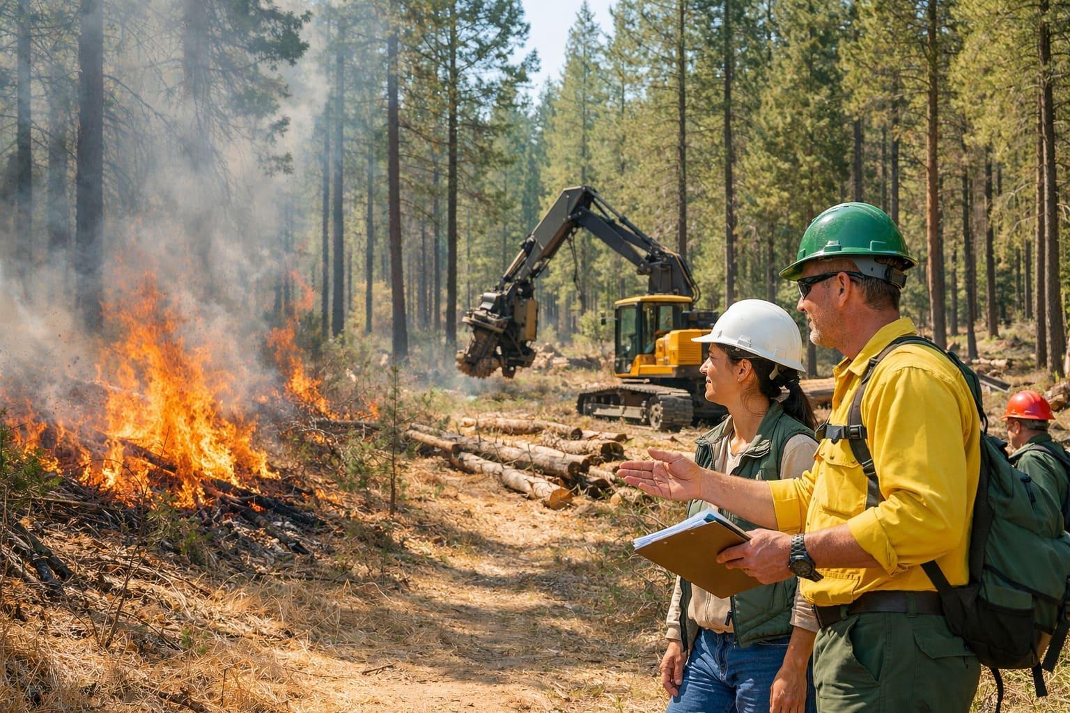 Every dollar spent on forest fuel treatments saves $3.75 in wildfire damages, study finds