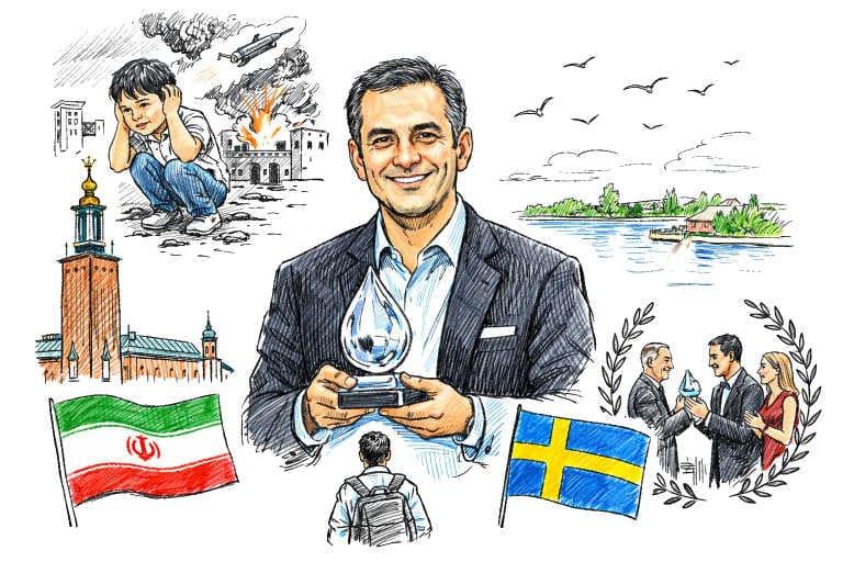 Exiled Iranian Scientist Kaveh Madani Wins Prestigious Stockholm Water Prize