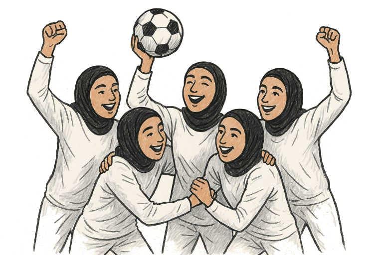 Five Iranian Women Footballers Granted Humanitarian Visas in Australia