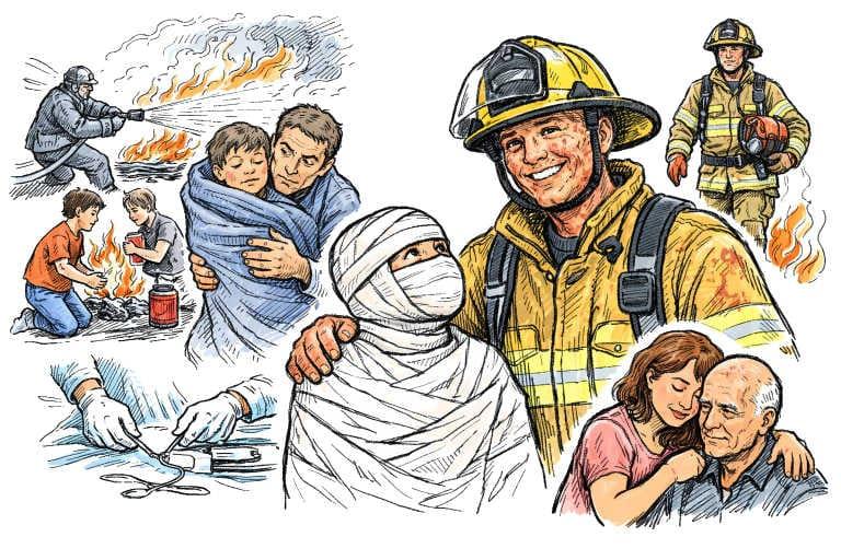From Tragedy to Triumph: A Firefighter's Journey of Resilience