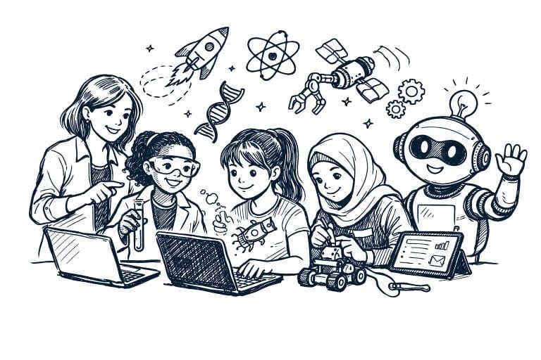 Generative AI: A Tool for Empowering Girls in STEM Education