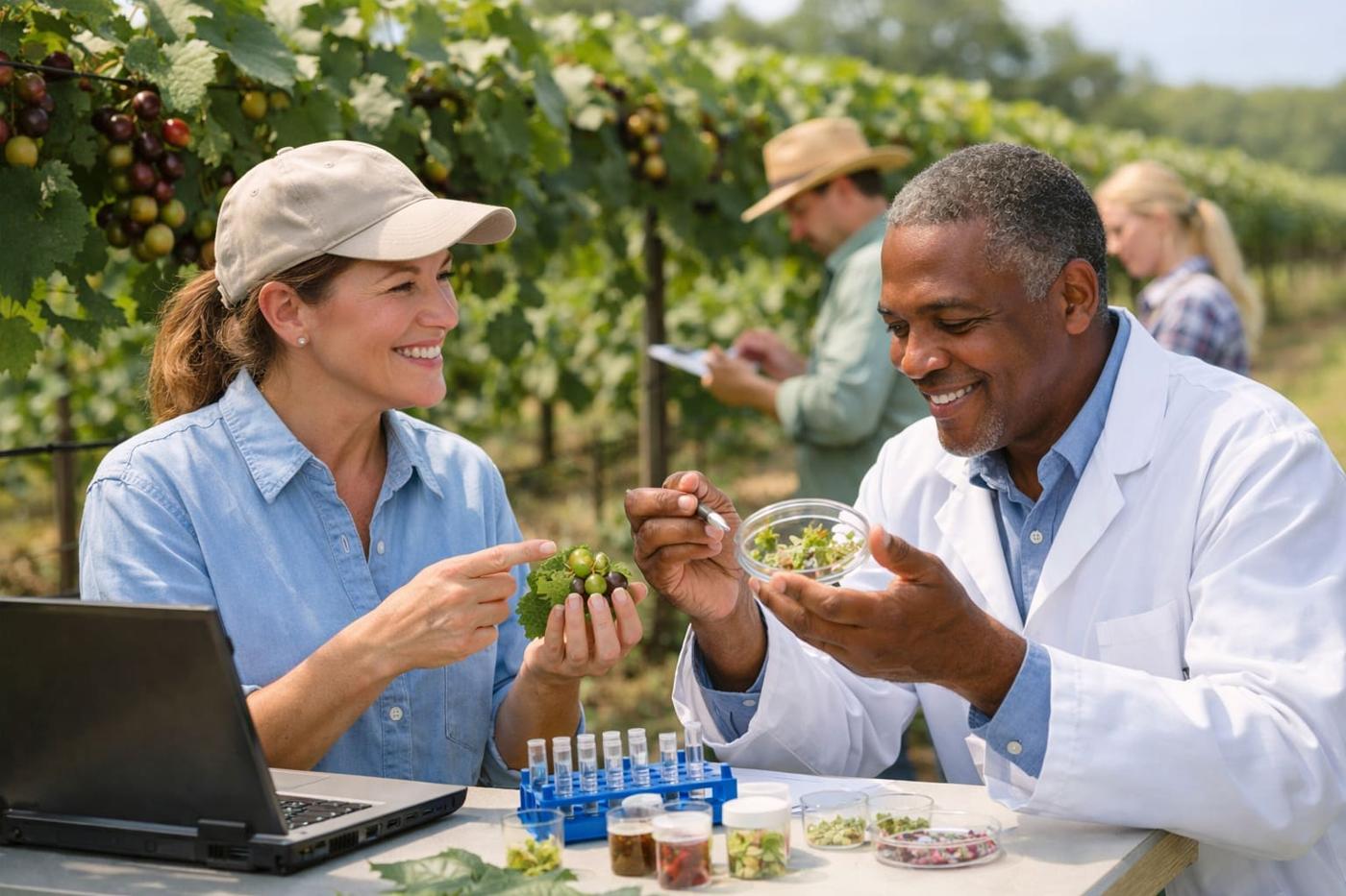 Genetic markers fast-track breeding of seedless muscadine grapes