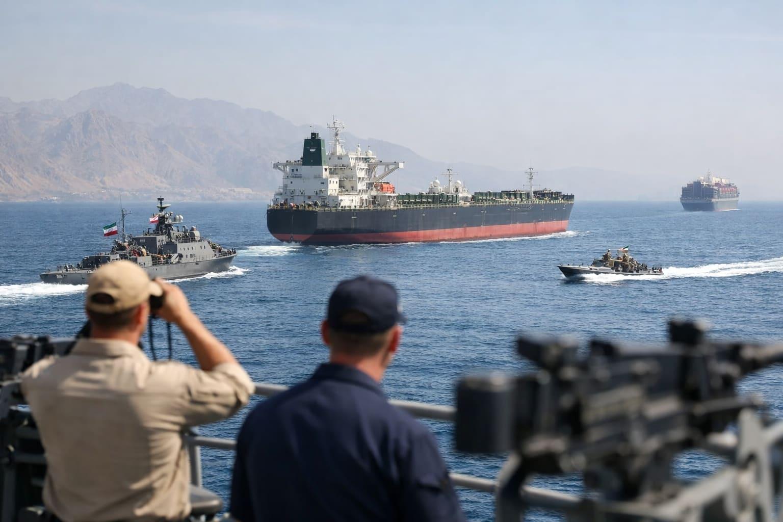 Global sigh of relief and mixed messages as US and Iran say Strait of Hormuz open