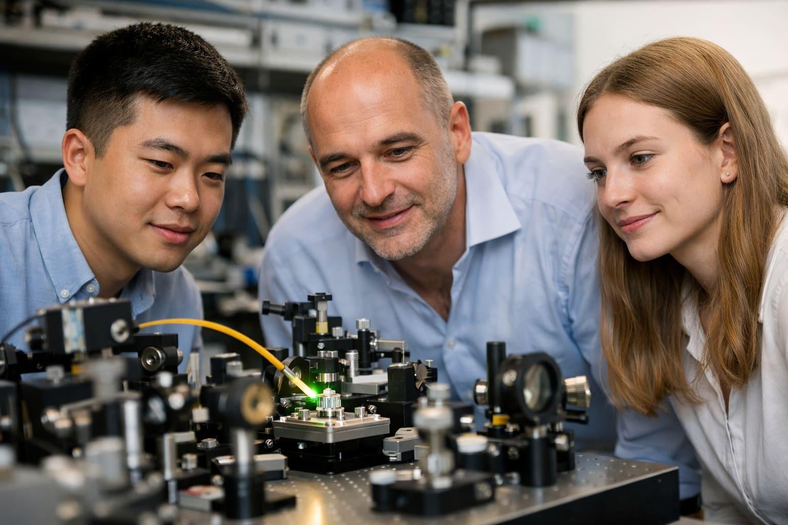 Good vibrations for quantum communications: Engineers couple single phonon to single atomic spin