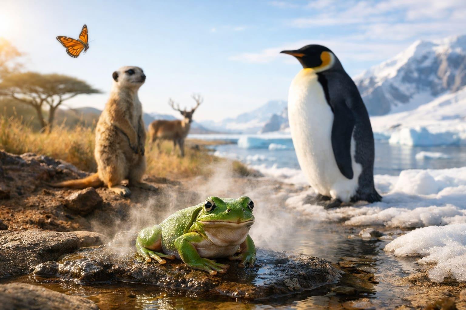 Heat and cold alter how animals fight disease. As the climate changes, this knowledge may be vital