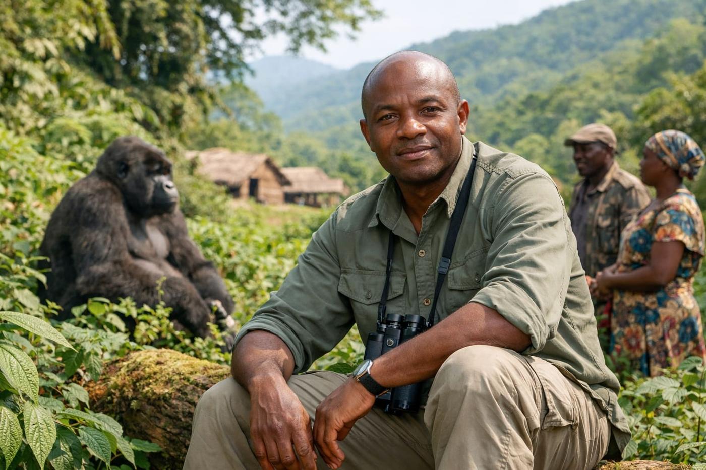 ‘I escaped death a lot of times’: one man’s lifelong work protecting gorillas and communities in Congo