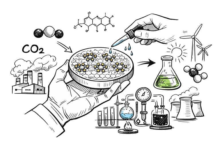 New disk-shaped catalyst turns carbon dioxide into methanol at lower temperatures