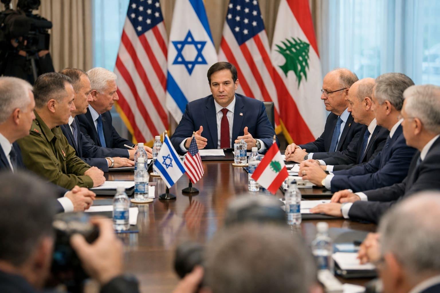 Israel and Lebanon hold first direct talks since 1993