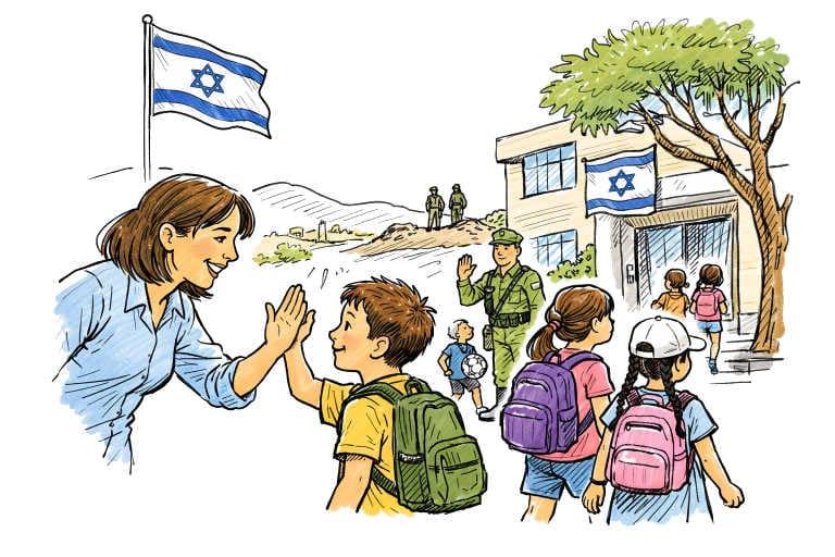 Israeli Schools Begin Reopening in Safer Areas