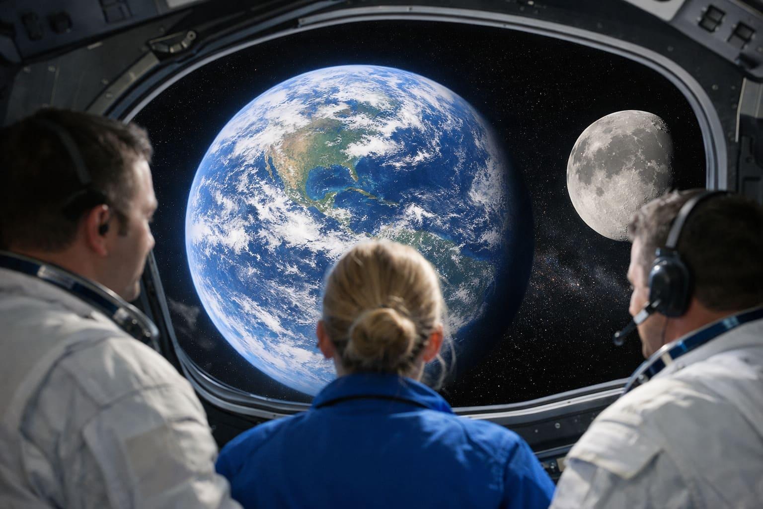 NASA releases stunning first photos of Earth from Artemis II moon mission