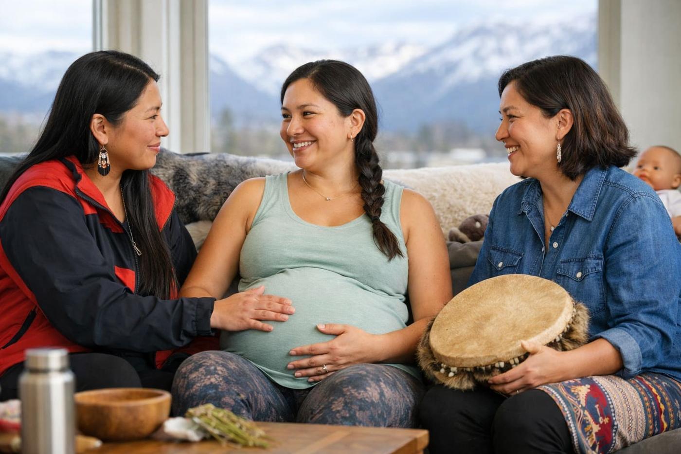Native birth workers are guiding Alaskan mothers through pregnancy once again: ‘I felt really supported and honored’