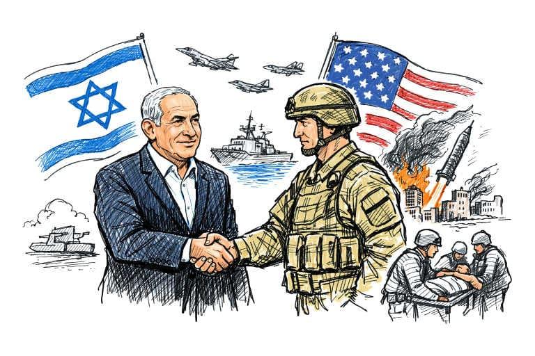 Netanyahu Supports US Military Action Against Iran