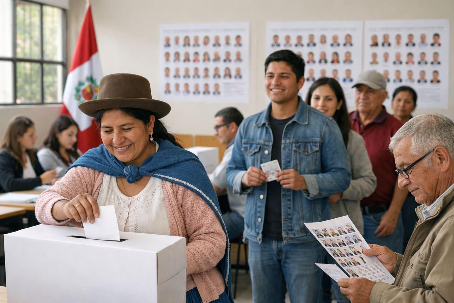 Peru Votes for President, With 35 Names on the Ballot