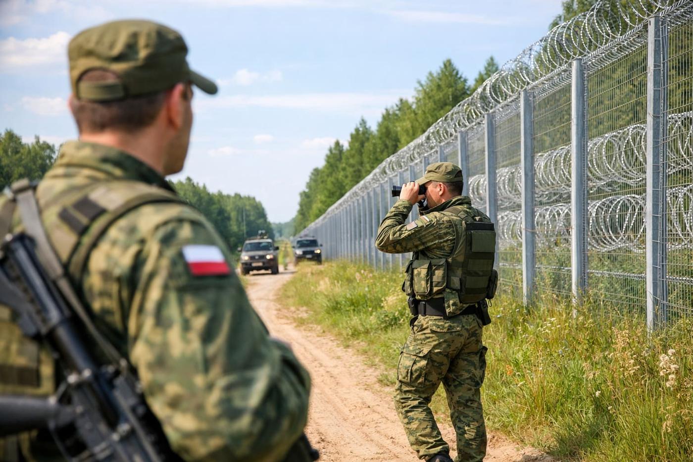 Poland's border with Belarus sees decrease in illegal immigration attempts by 96%