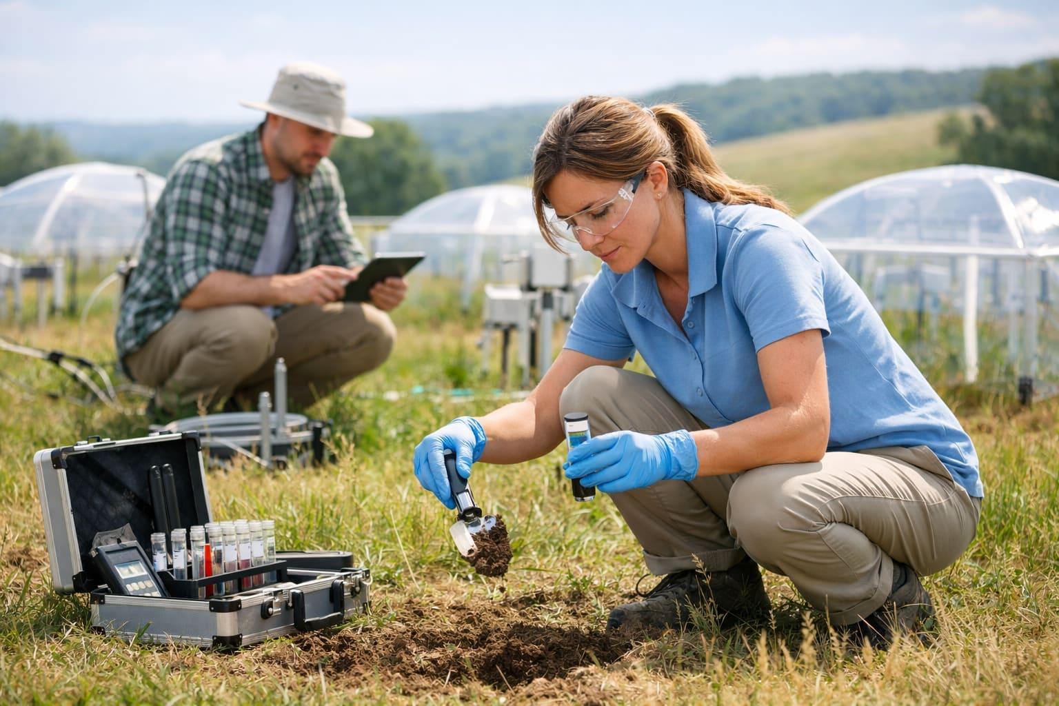 Rising temperatures could be driving up antibiotic resistance in soil, 11-year study finds