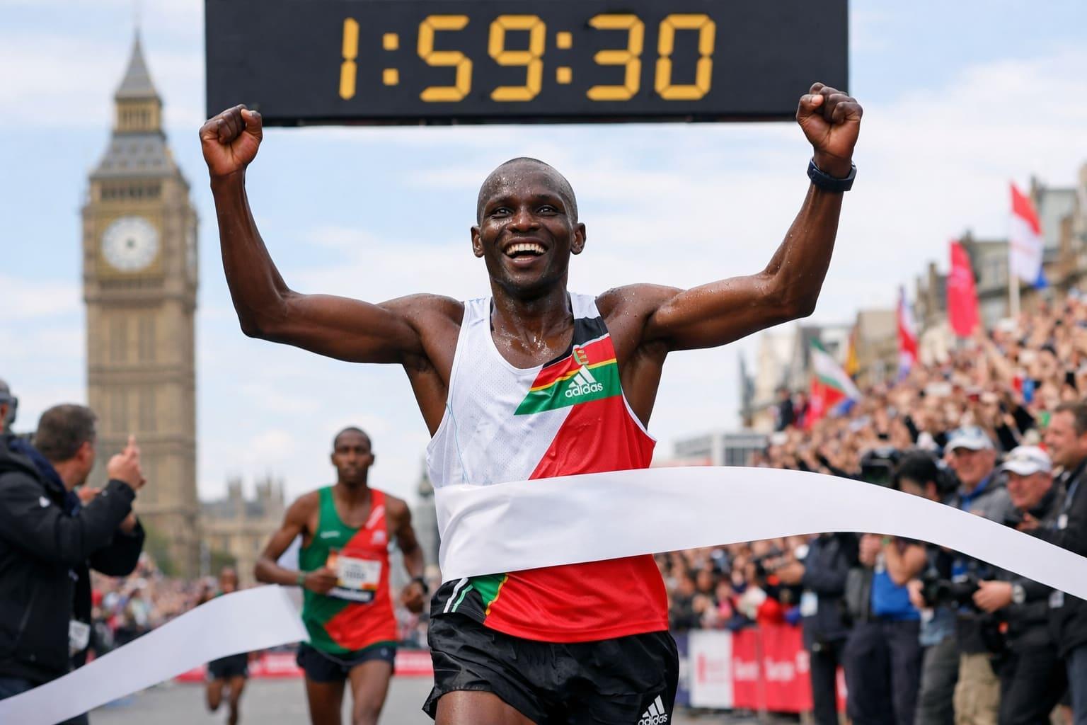 Sabastian Sawe breaks two-hour barrier to make history in London Marathon