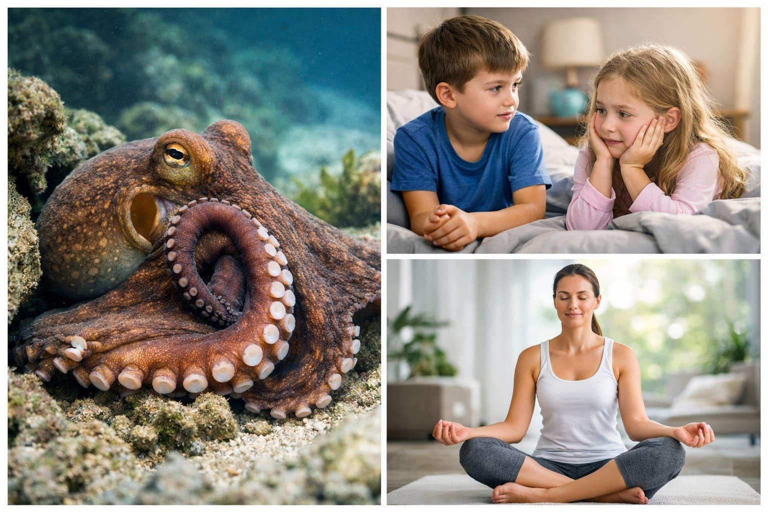 Saturday Citations: Octopus behavior; children's nightmares; the fast effects of meditation