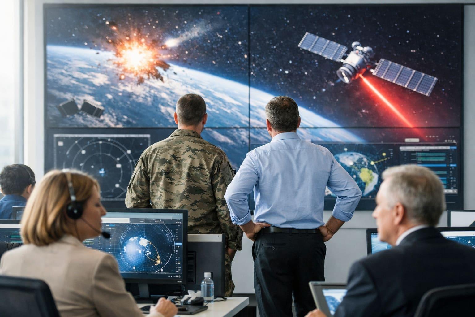 Space security moves to forefront as threats to satellites spread