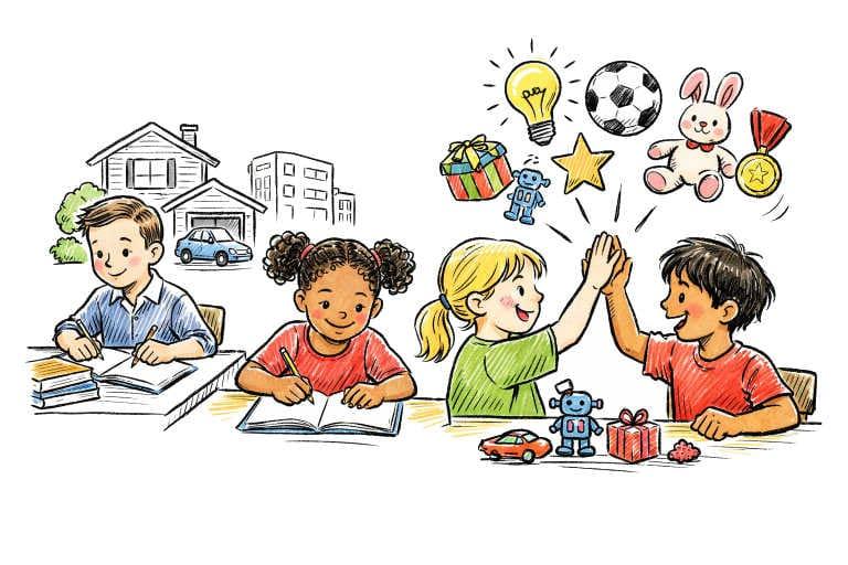 Study Reveals Influence of Social Background on Children's Academic Effort