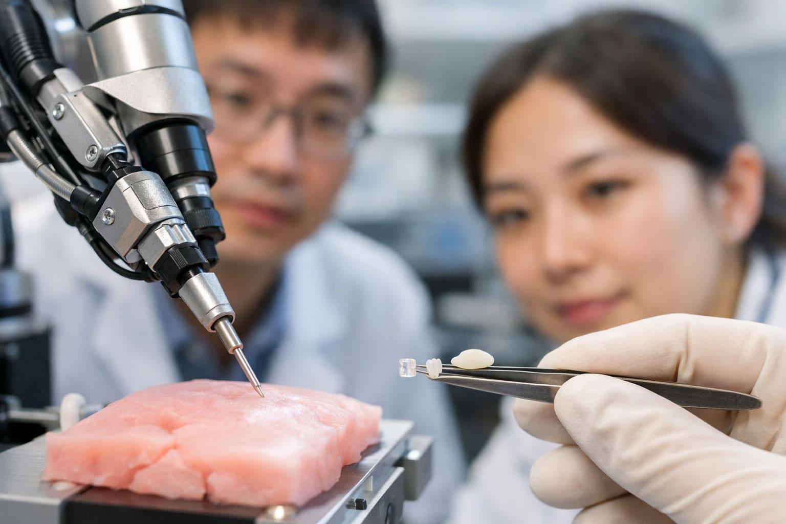 Tiny Grain-of-Rice Sensor Enhances Robotic Sensitivity
