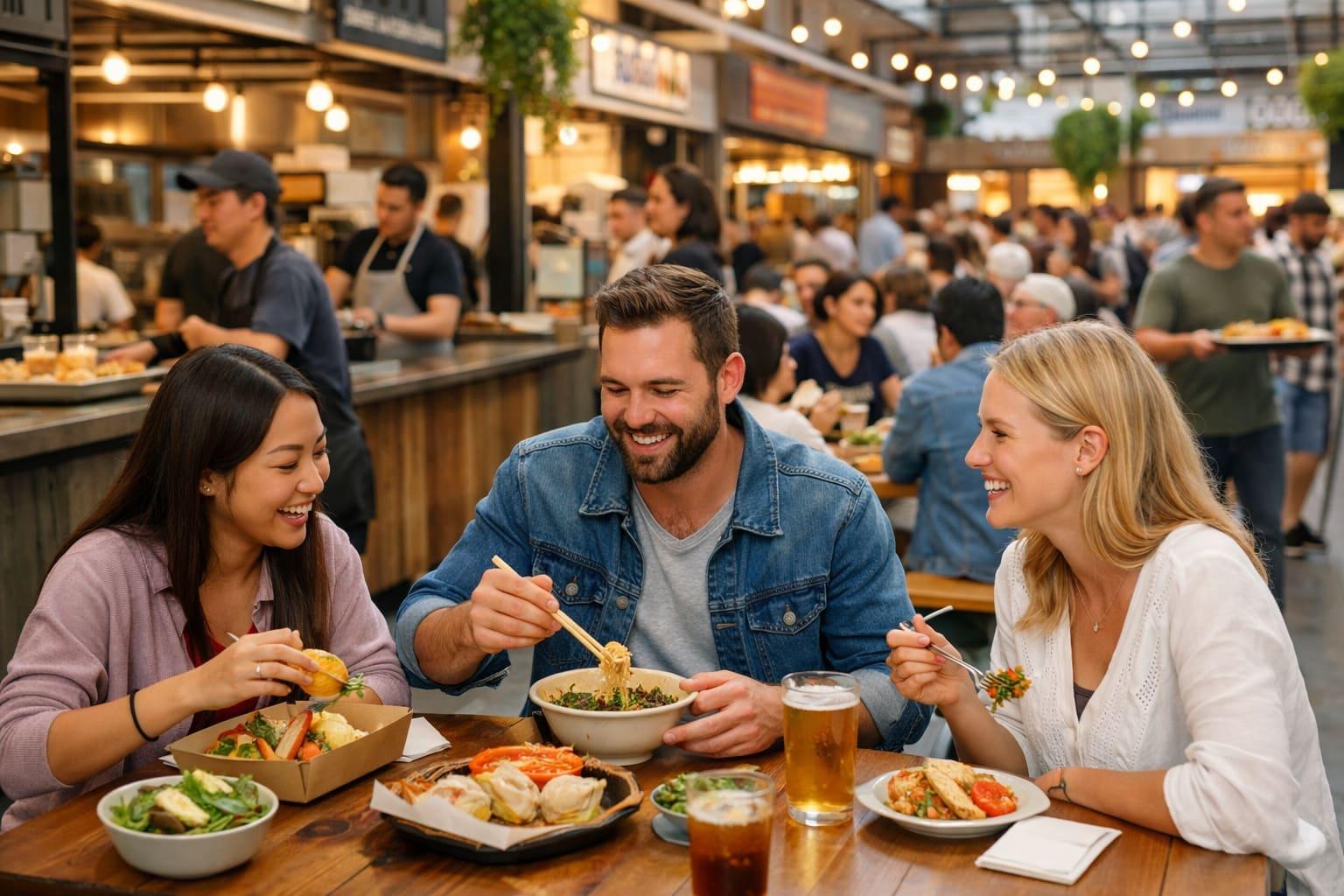 UK food halls buck downbeat hospitality trend: ‘In this impossible climate, they shine hope’