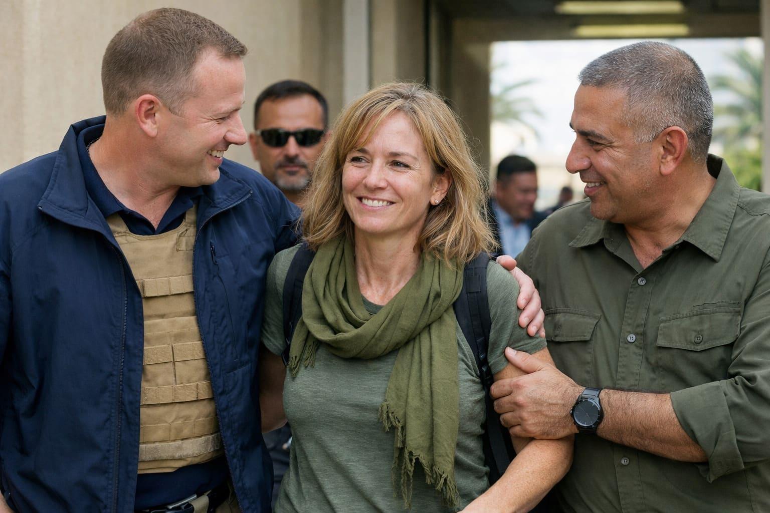 US journalist Shelly Kittleson released after kidnap in Iraq, officials say