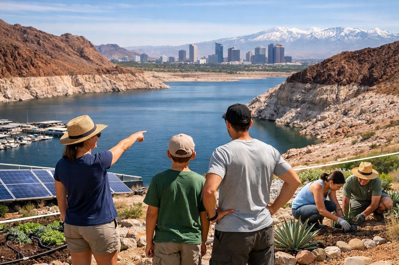 Water conservation works, but climate change is outpacing it: Phoenix, Denver and Las Vegas show the future